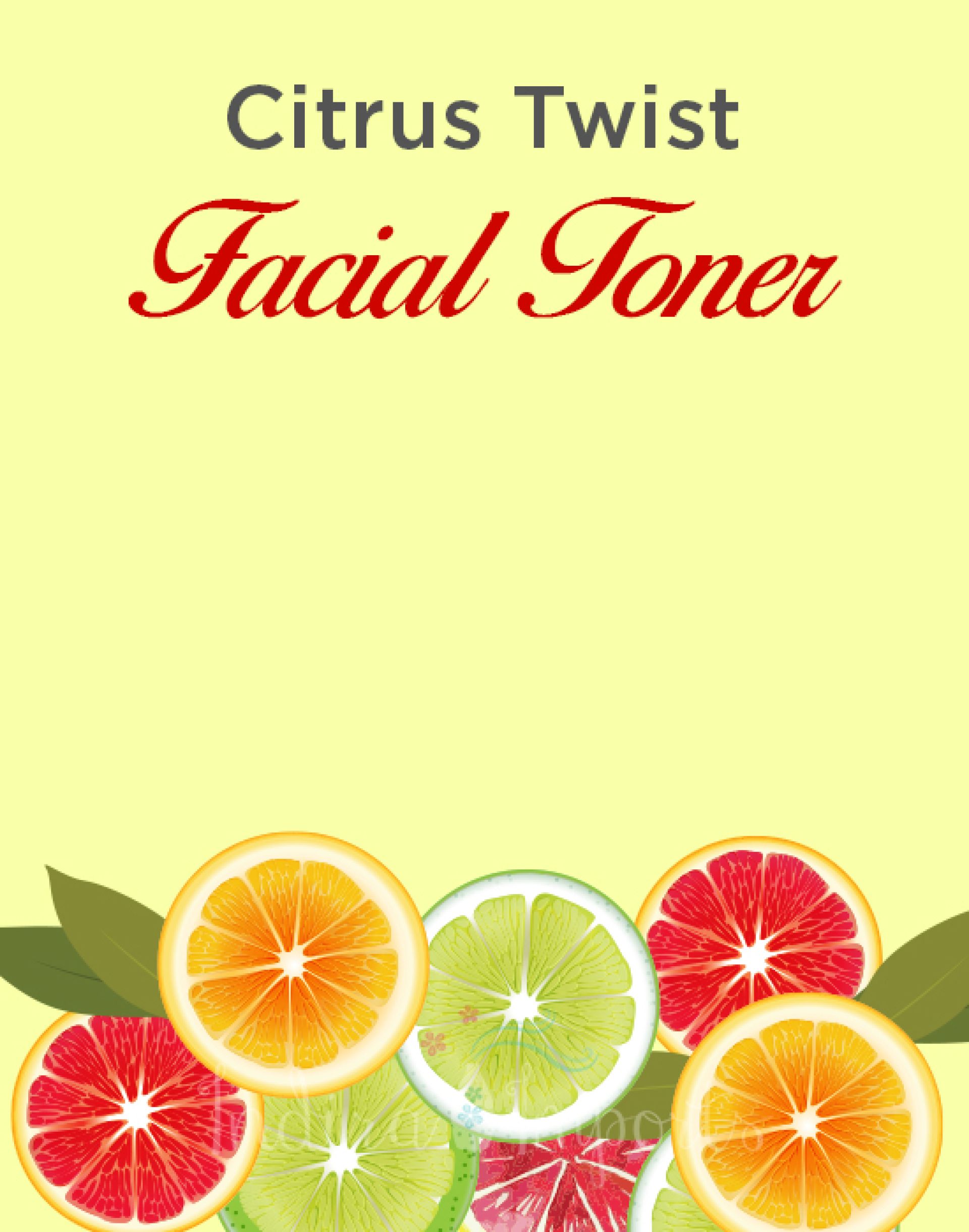 Citrus Twist Facial Toner
