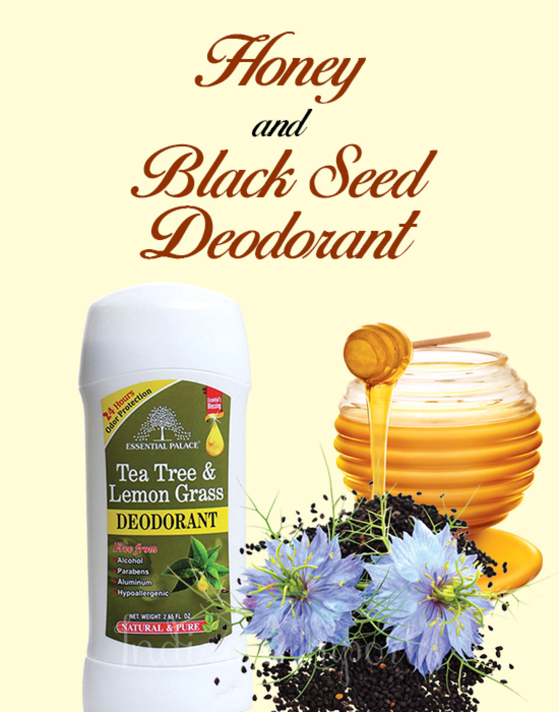 Honey and Black Seed Deodorant