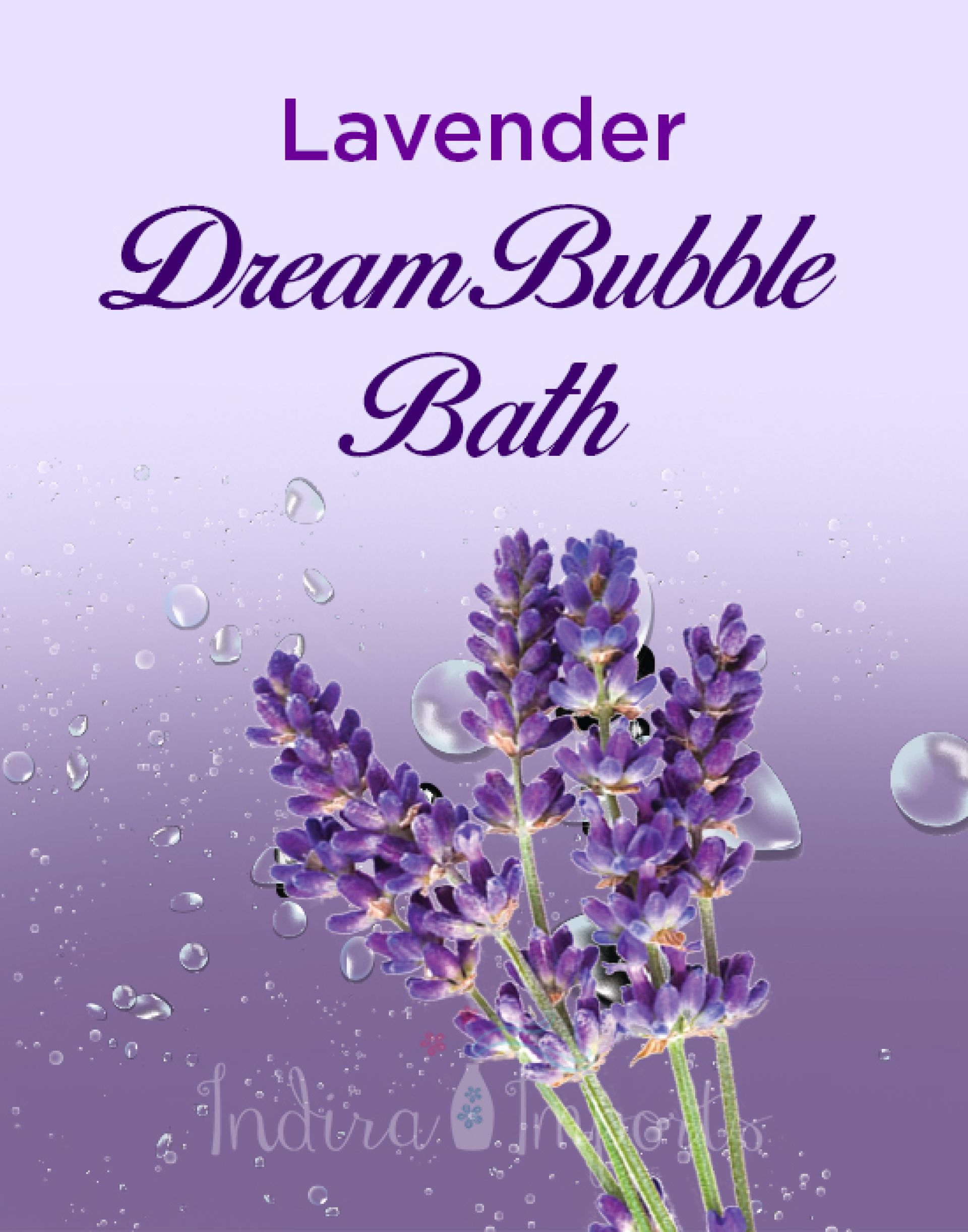 Lavender Dream Bubble Bath
