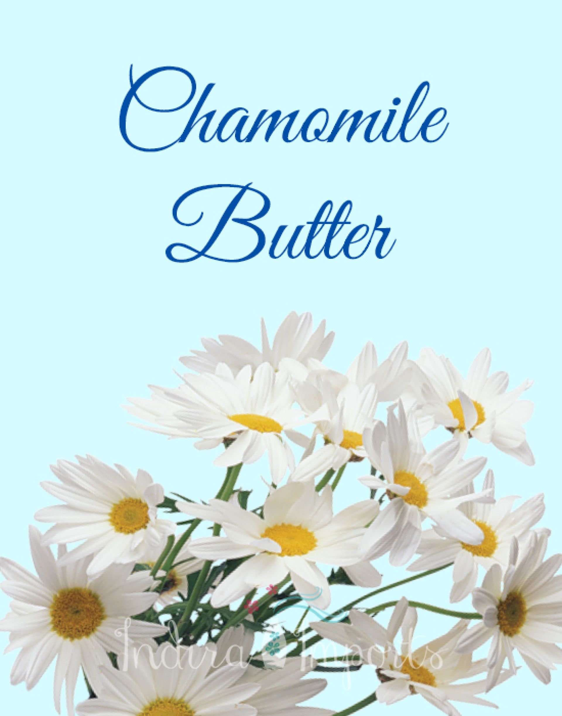 Chamomile Butter